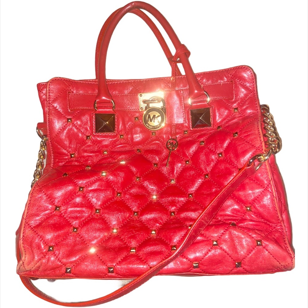 Michael Kors | Large Hamilton| Quilted Purse